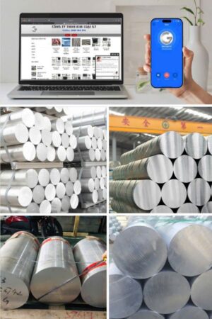 Cây Nhôm Tròn Đặc Phi (15 x 3000)mm