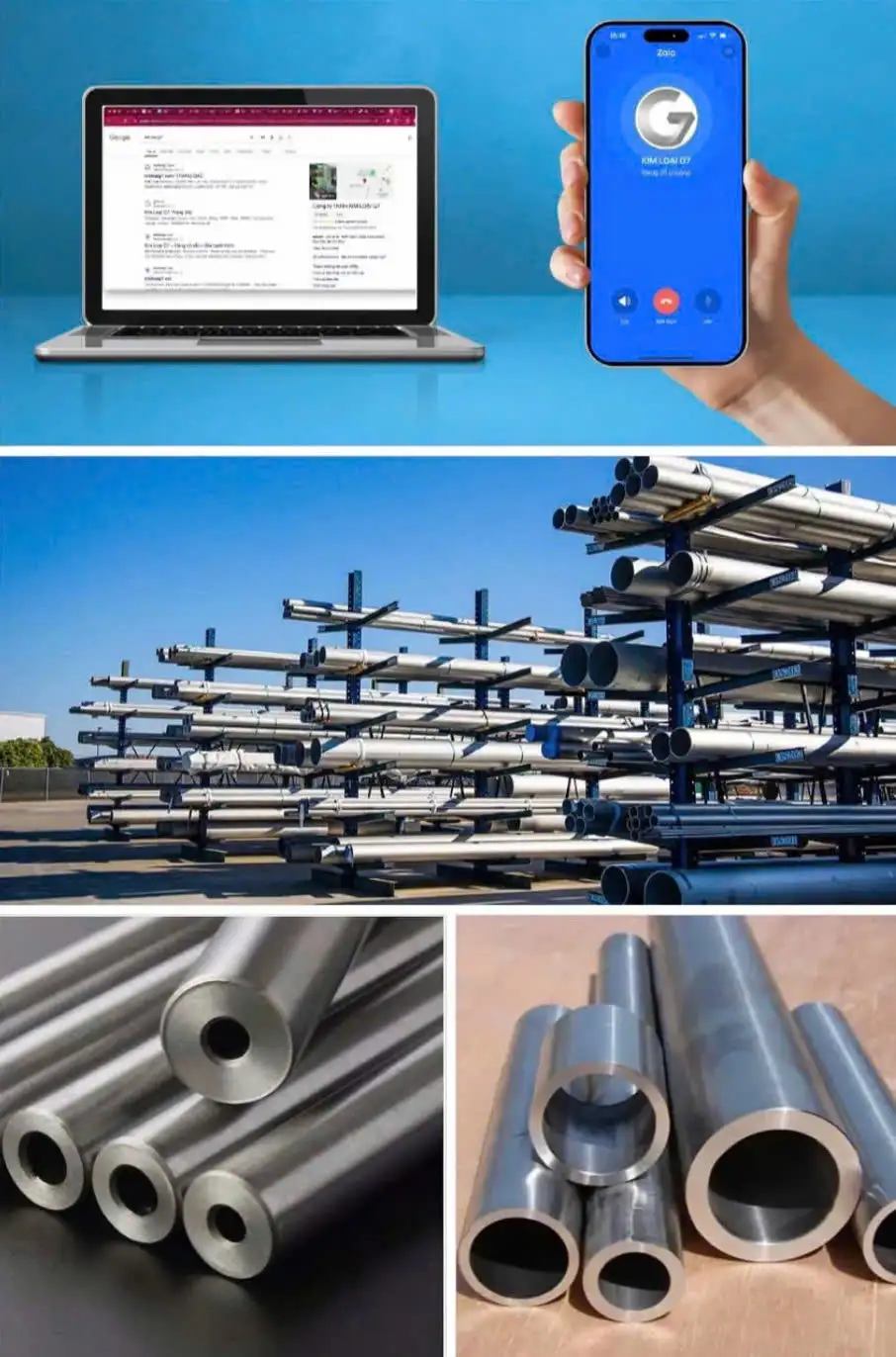 Titan Ti-1023 – Titan vanadi molypden crom dạng ống