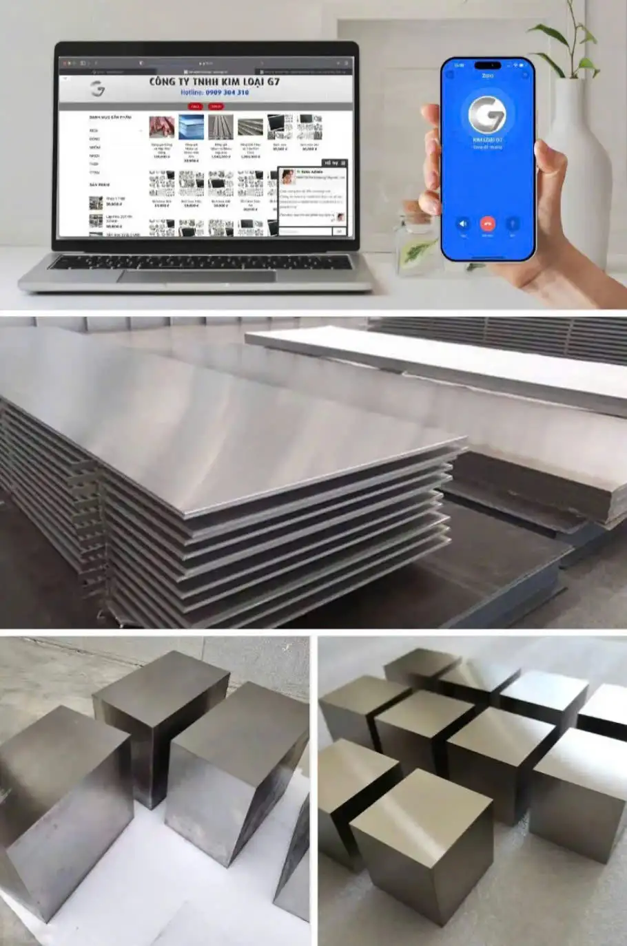 Titan Ti-662 – Titan nhôm vanadi molypden dạng tấm