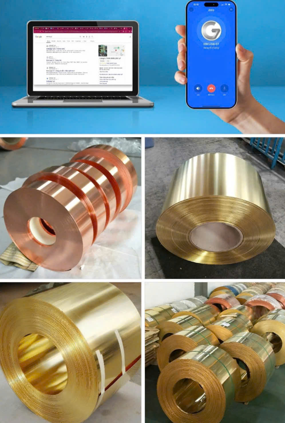 Đồng Cuộn Gia Công Cơ Khí Chính Xác